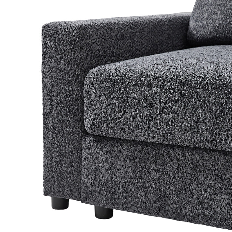 Aeris 138" Modern Curved Sectional Couch & Sofa With Curved Aesthetic - Image 55