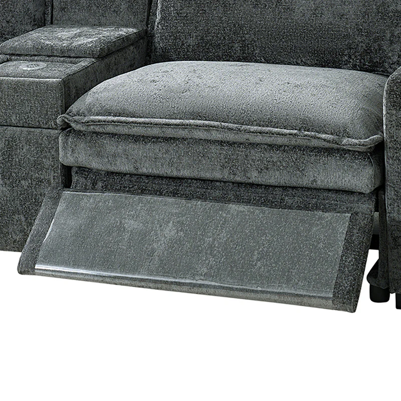 Modern Modular Power Reclining & Standing Coffee Table Living Room Set - Image 49