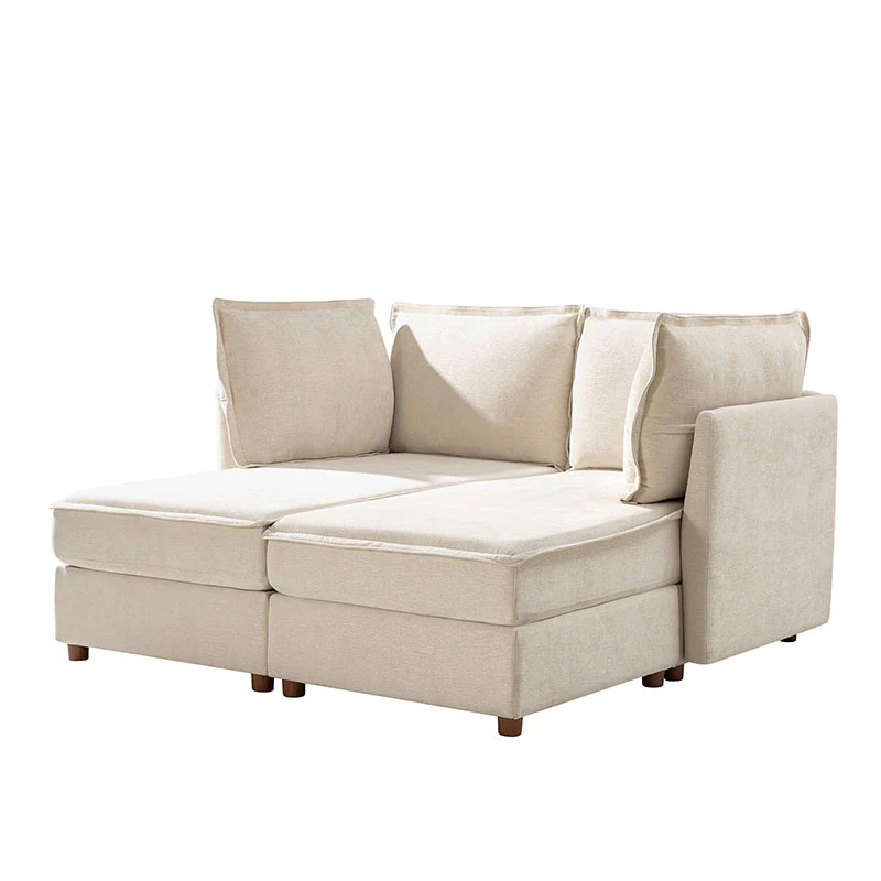 Diego Modern Modular 6-Seat Sectional Sofa with Chaise Lounge - Image 20