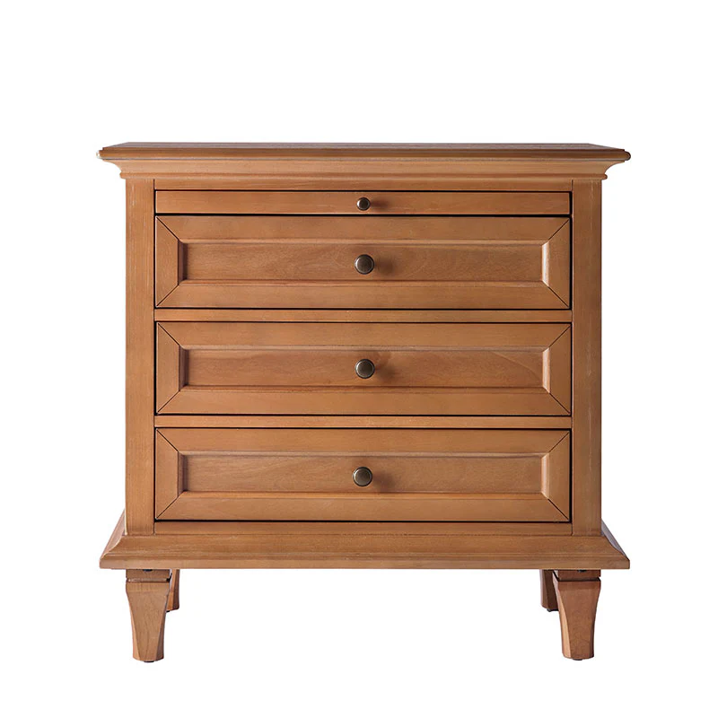 Mornay 4-Piece Transitional Solid Wood Bedroom Bundle with 6-Drawer Dresser - Image 8