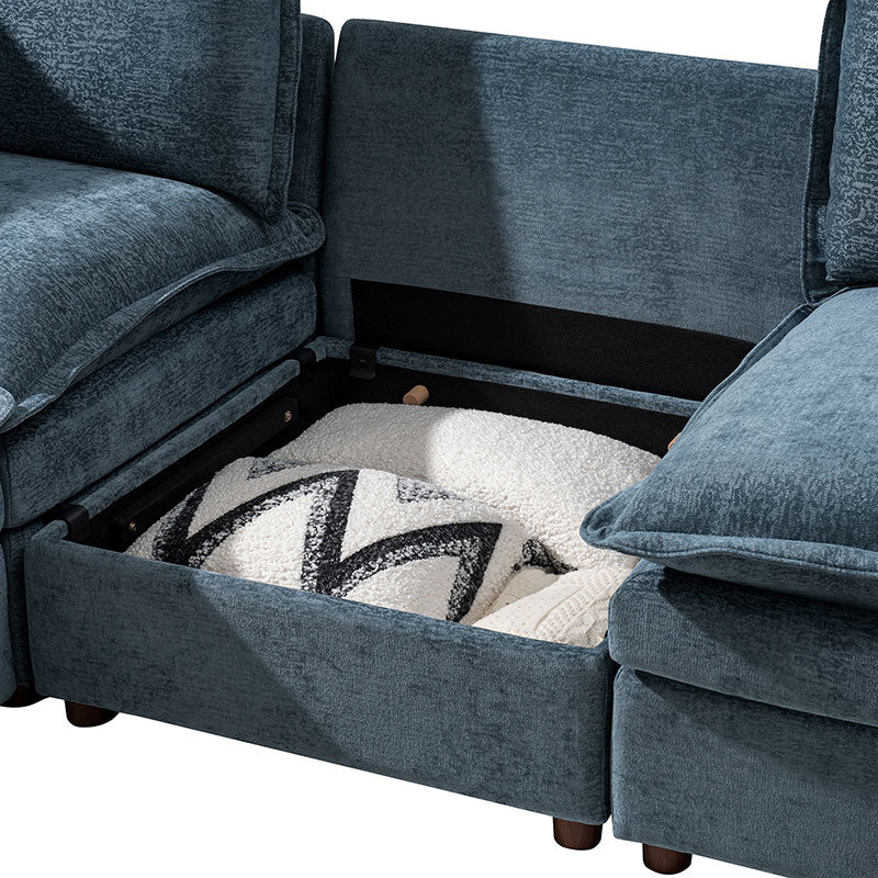 Victoria Oversized Modular Sectional Sofa with Hidden Storage and Removable Slipcovers - Image 24