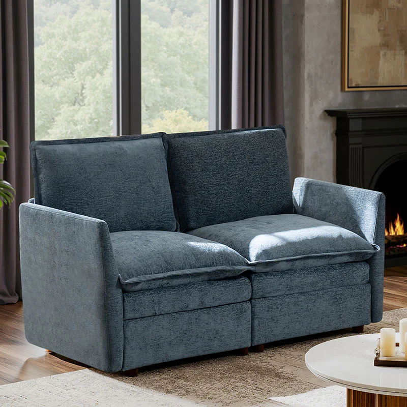 Victoria Oversized Modular Sectional Sofa with Hidden Storage and Removable Slipcovers - Image 7
