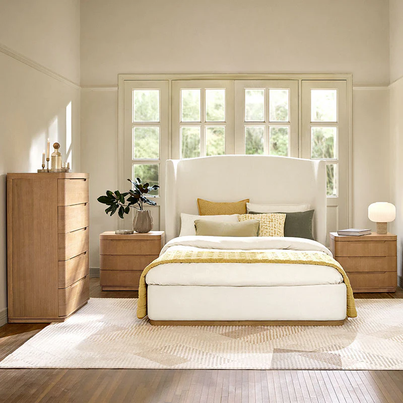 Ravona Modern 4-Piece Bedroom Bundle with chest - Image 14