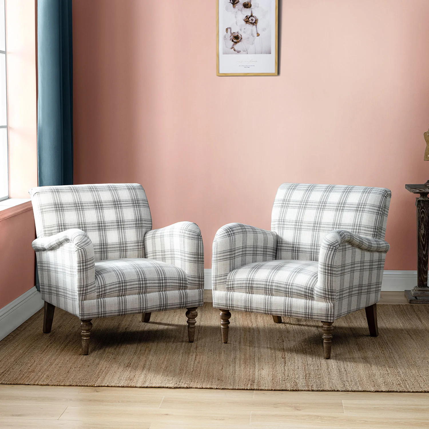 Sadie Upholstered Armchair(Optional Types) - Image 59