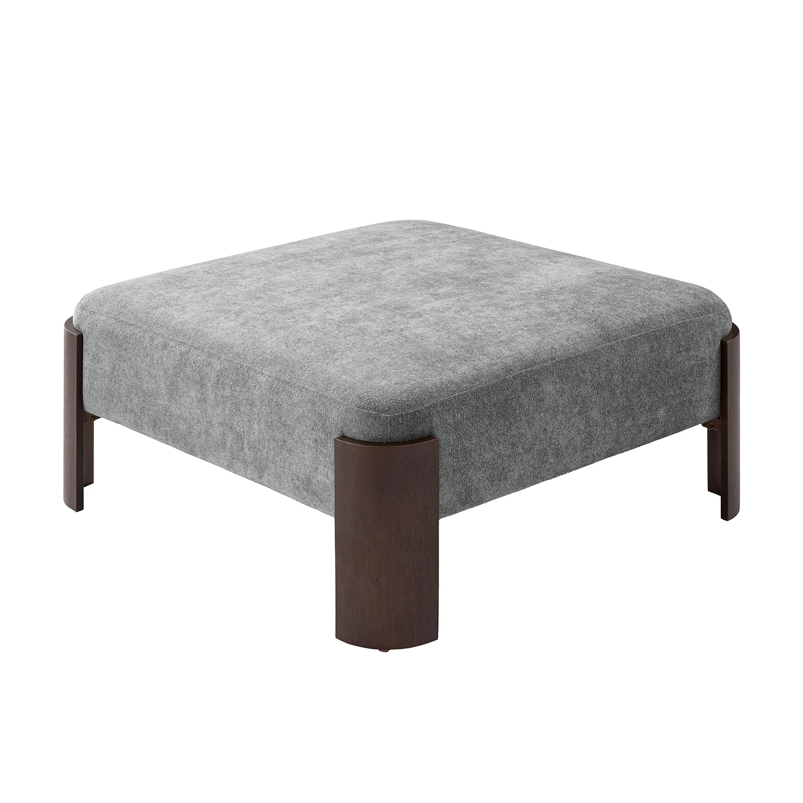 Savannah Modern Round Ottoman – Plush Chenille Footrest & Extra Seating - Image 5