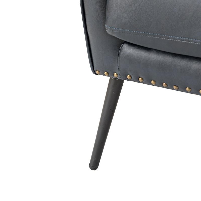 Shepherd Wingback Vegan Leather Armchair(Optional Types) - Image 32