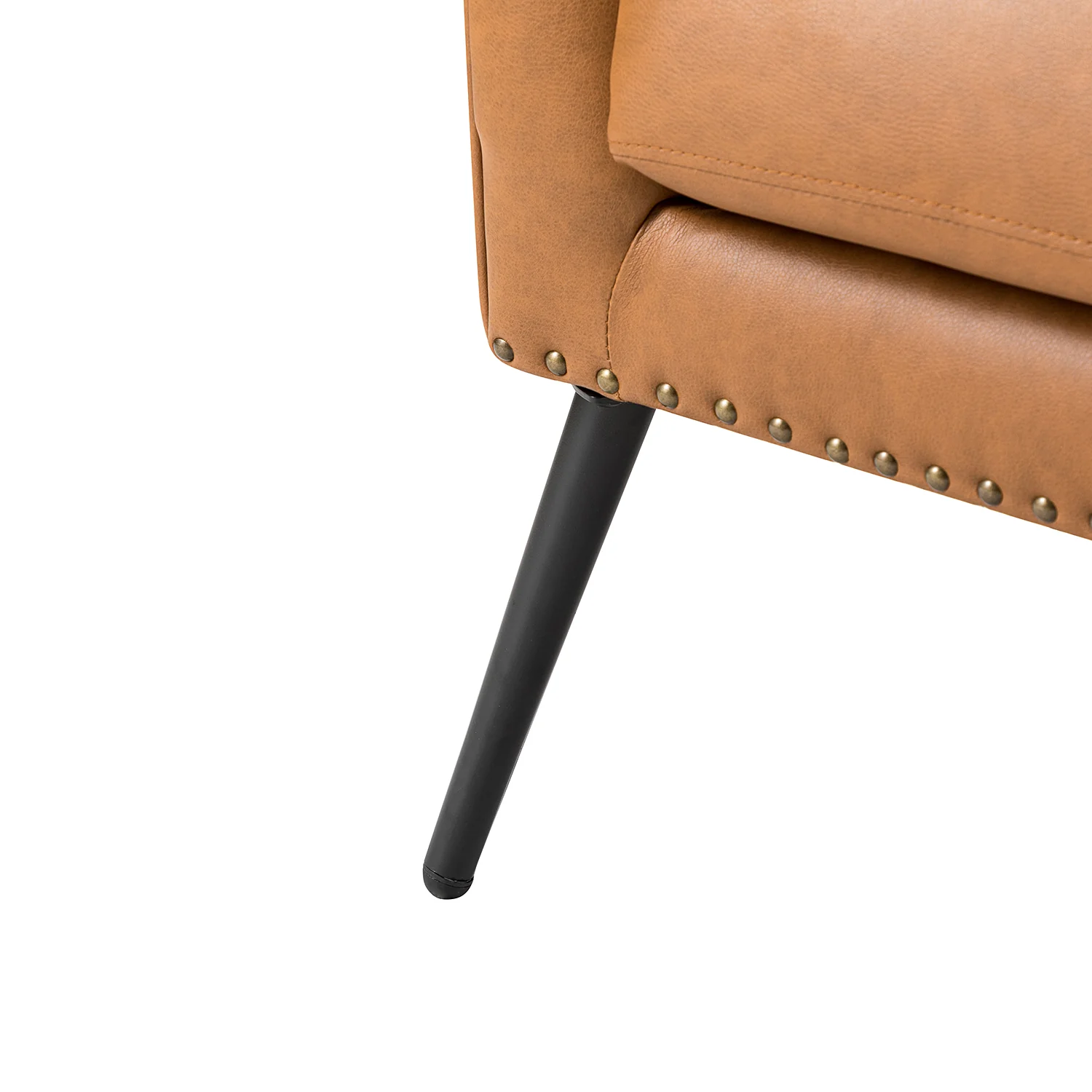 Shepherd Wingback Vegan Leather Armchair(Optional Types) - Image 68