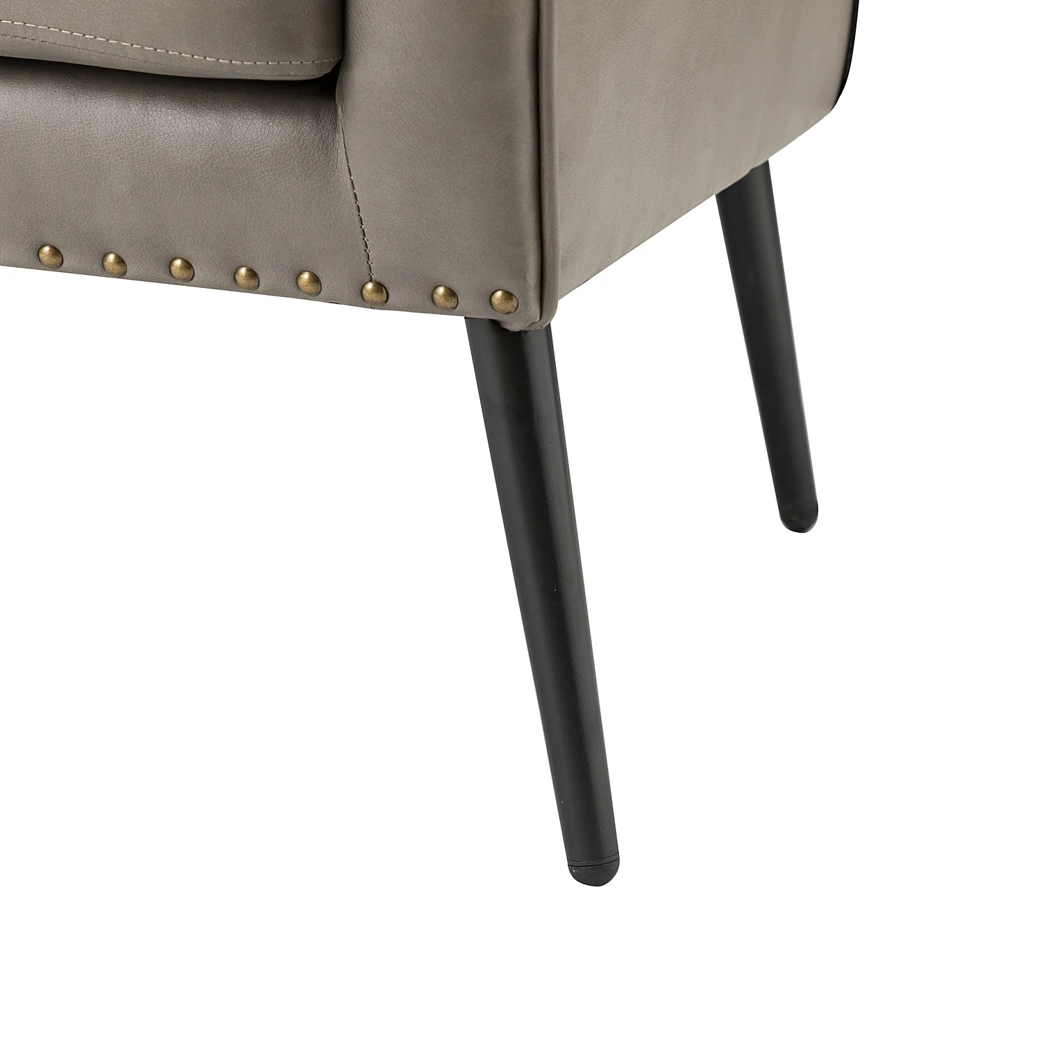 Shepherd Wingback Vegan Leather Armchair(Optional Types) - Image 89