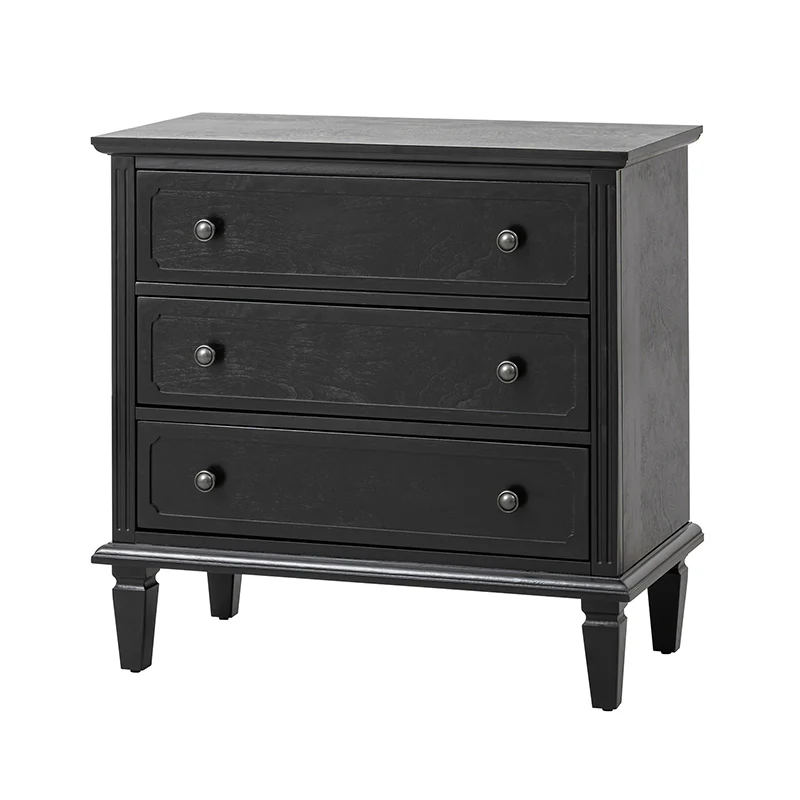 Transitional Wood End Table with Drawers and Power Outlet(Optional Types) - Image 18