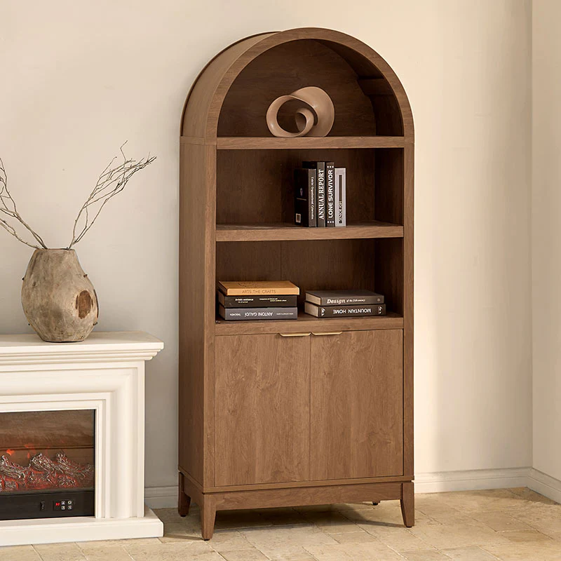 Victoria Modern Curved Top Bookcase - Image 9