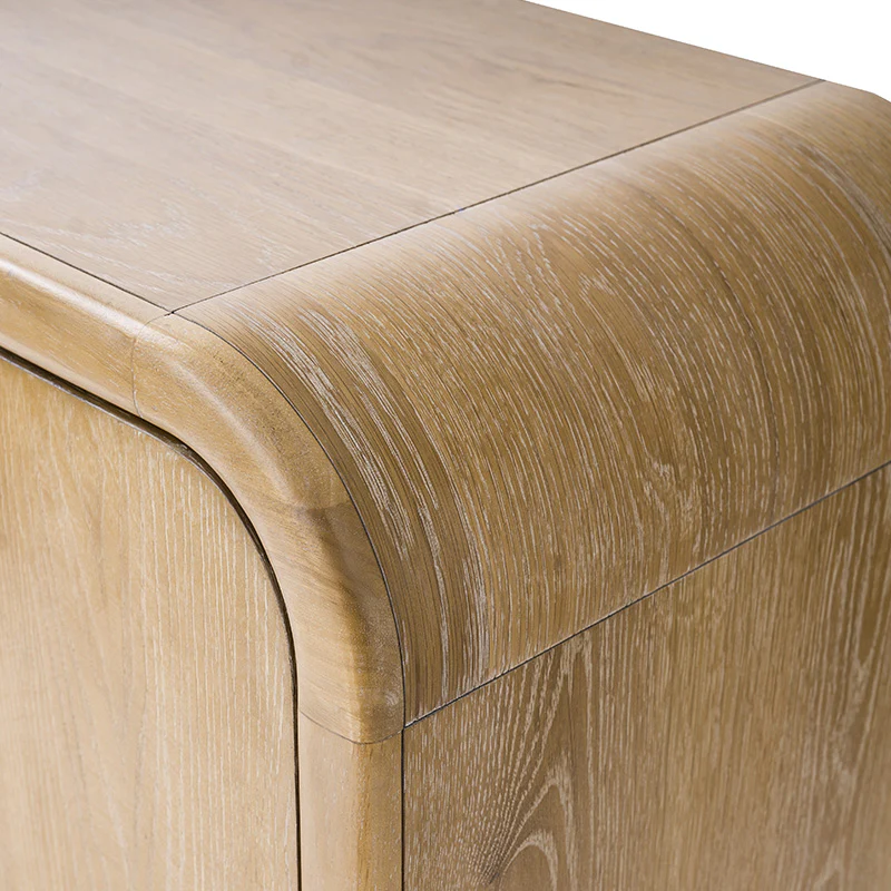 Vittorio Modern Accent Cabinet – Solid Wood Storage Console - Image 8