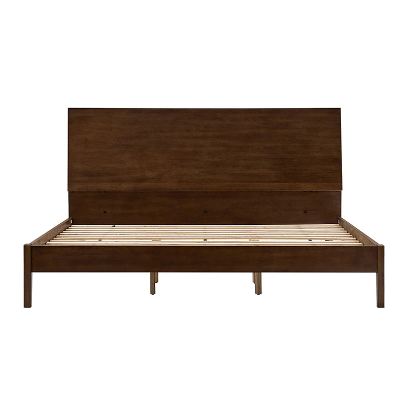 Vivian Solid Wood Platform Bed with USB Ports and Storage Headboard - Image 28
